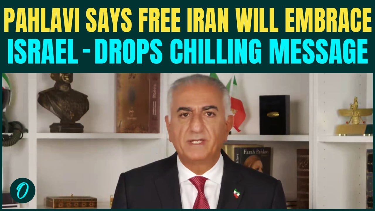 Reza Pahlavi to FLIP Iran’s Future? Crown Prince Vows Immediate ‘Israel’ RECOGNITION- VIDEO