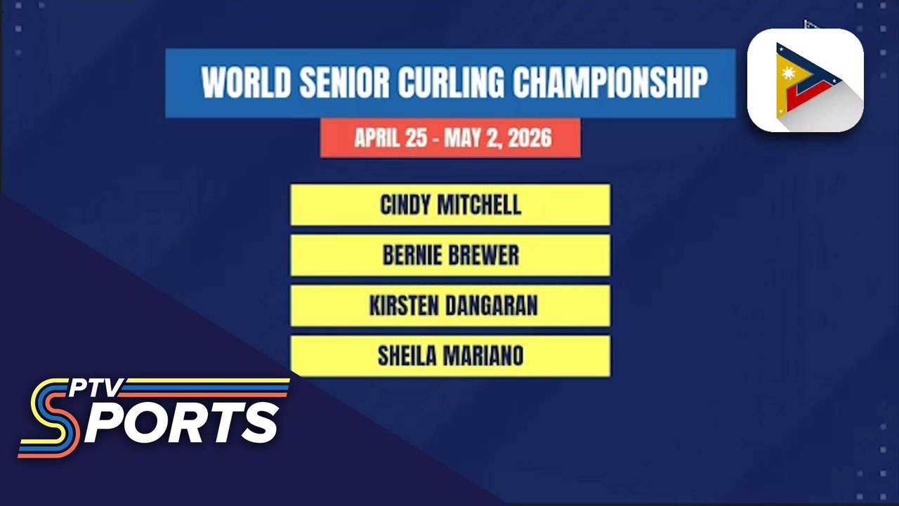 PH Women's Curling Team, naghahanda na para sa makasaysayang debut sa World Senior Curling Championship
