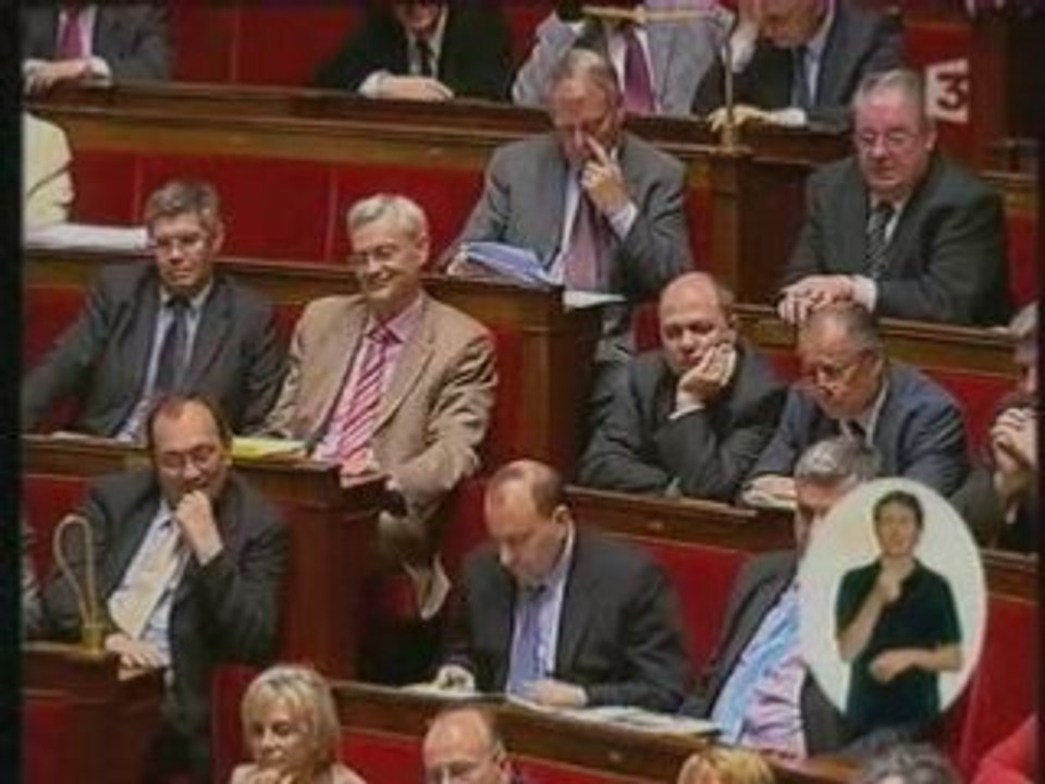 Assemblée Nationale 04.06.08 - la confrontation 35 heures