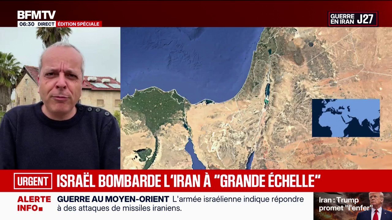 Guerre au Moyen-Orient: l'armée israélienne a affirmé avoir mené des "frappes à grande échelle" sur plusieurs zones d'Iran