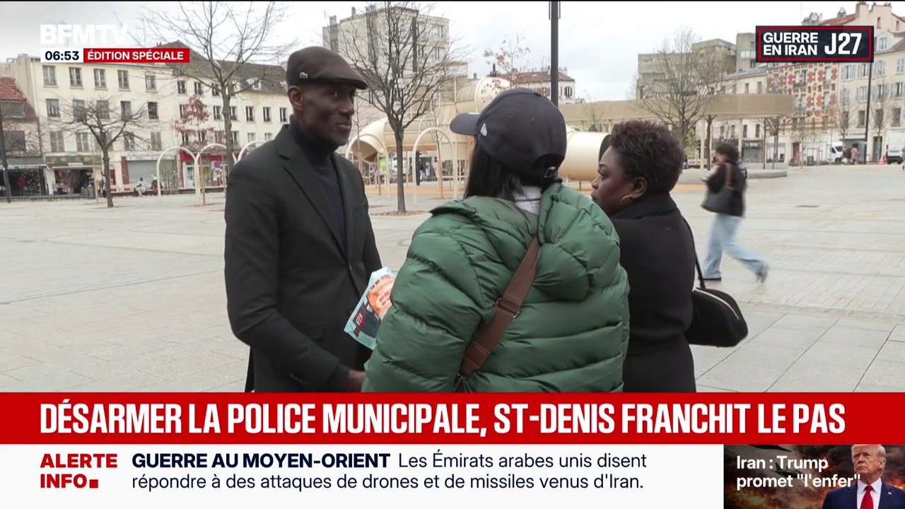 Le nouveau maire de Saint-Denis, Bally Bagayoko (LFI), veut désarmer sa police municipale
