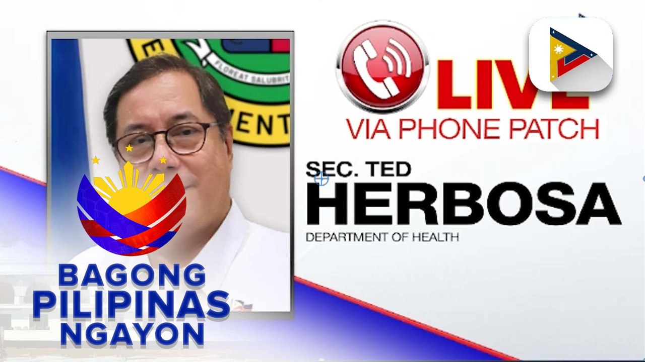 Panayam kay Department of Health Sec. Ted Herbosa ukol sa Doctors to the Barrios program at heat-related illnesses