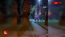 İzmir'de parkta taşkınlık çıkardılar, görevli bekçilere direndiler