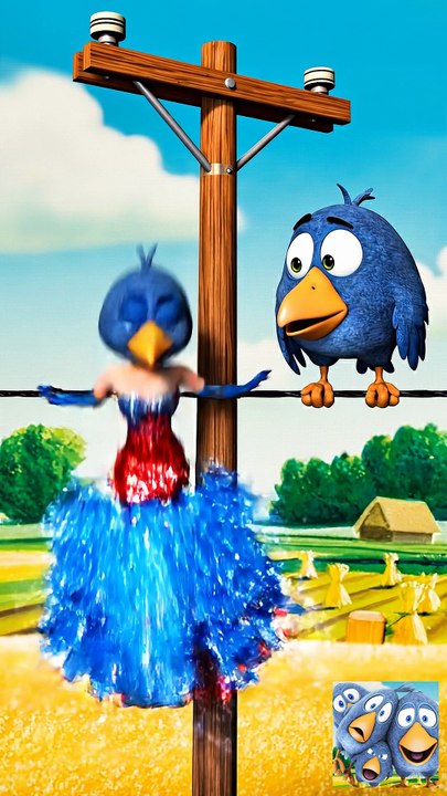 Bro's glow up is out of control! ✨👗 Talking Birds On A Wire Game