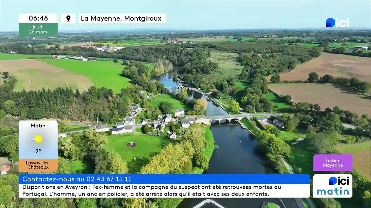 26/03/2026 - ici matin par ici Mayenne en vidéo