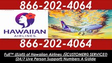 $#{{Dial Direct}} How to Contact  Hawaiian ™ Customer Service Full Guide to Support Options 2026 Policy Upgrade