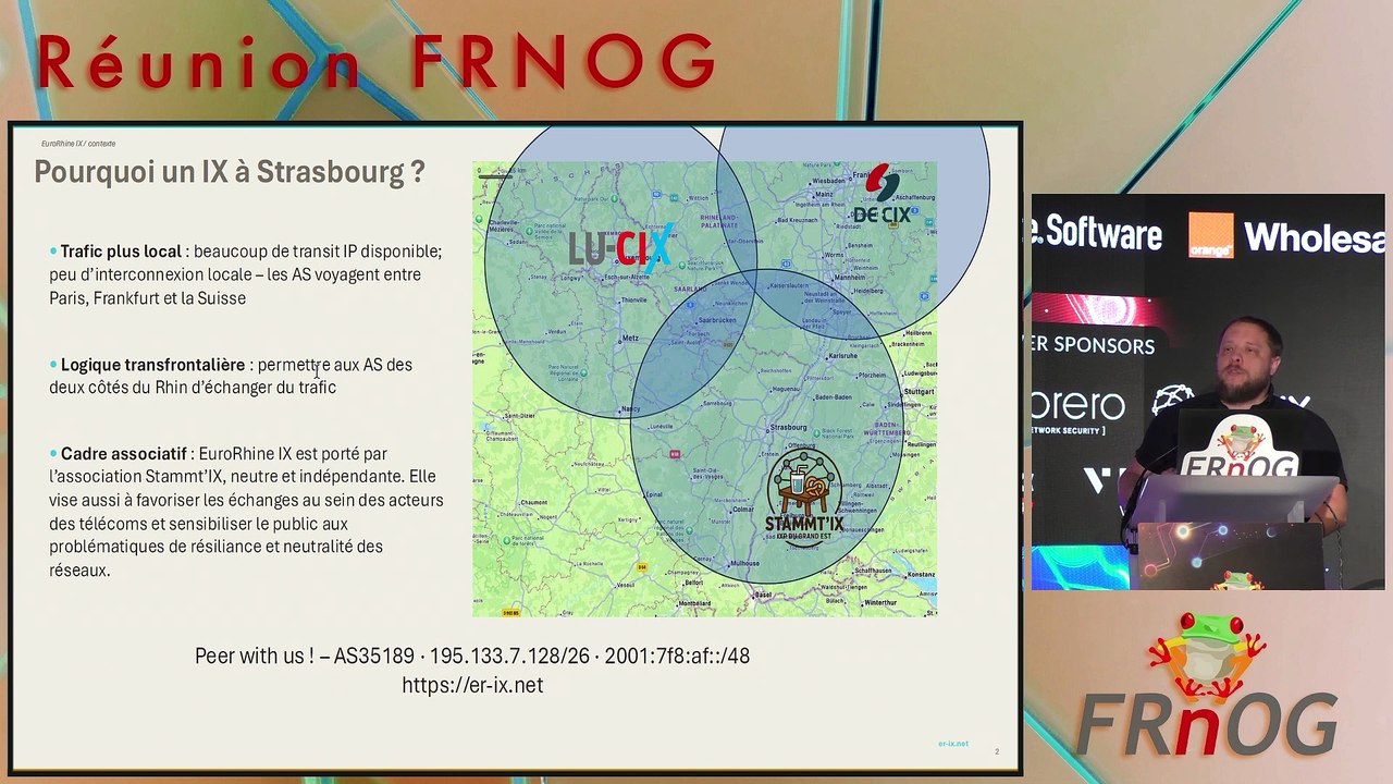 FRnOG 43 - Arnaud Willem : EuroRhine IX  - l'IXP de l'Est