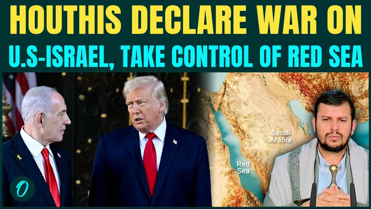 Houthis Enter U.S, Israel-Iran War: U.S. Warship ATTACKED? Missile Barrage Rocks Red Sea Route