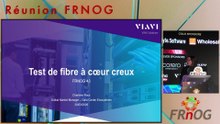 FRnOG 43 - Charlene Roux : Test et Certification de la Fibre à Cœur Creux (HCF)