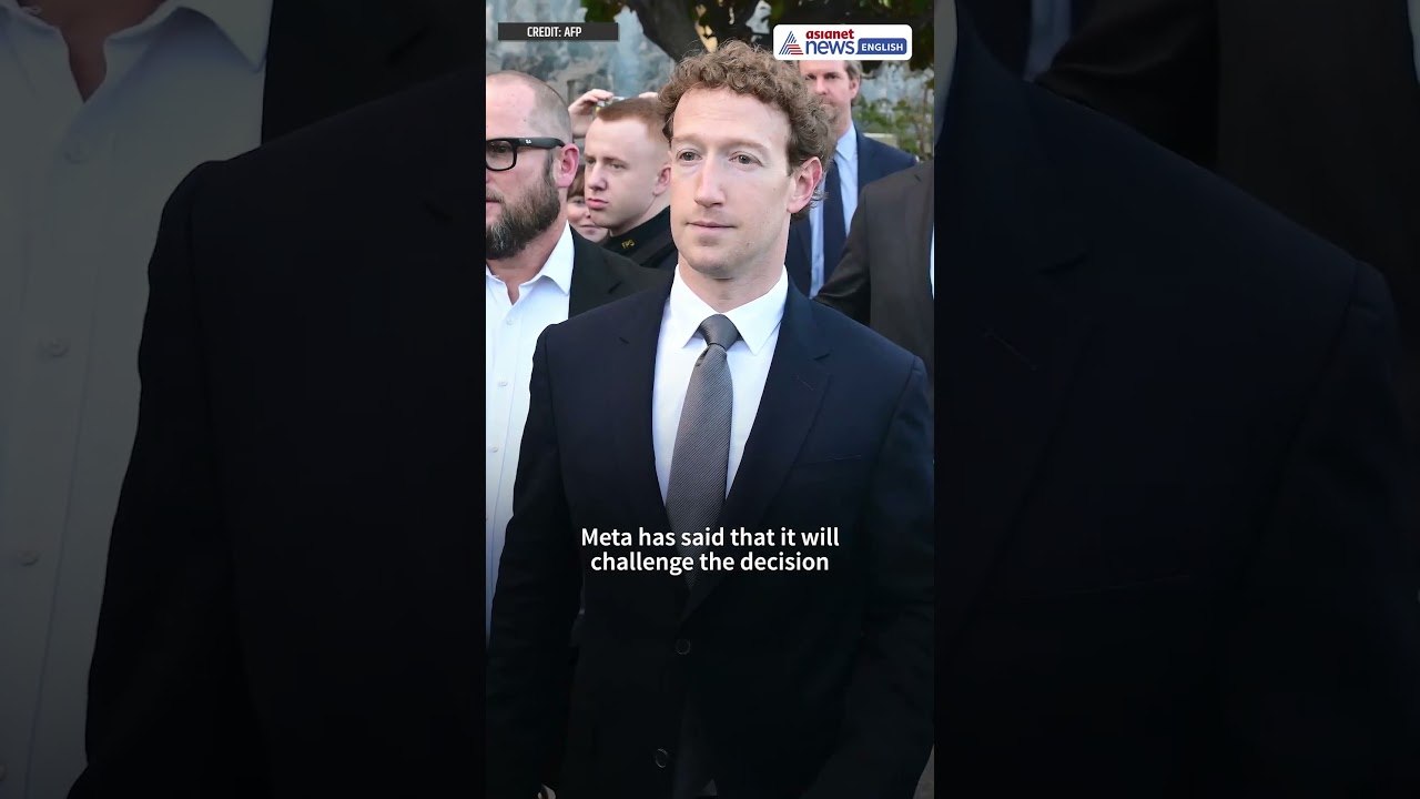 Meta Platforms Found Liable in Child Safety Case | $375M Verdict | World News #Shorts