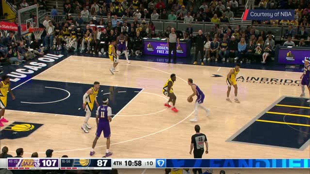 Bronny cuts and dunks in Lakers win