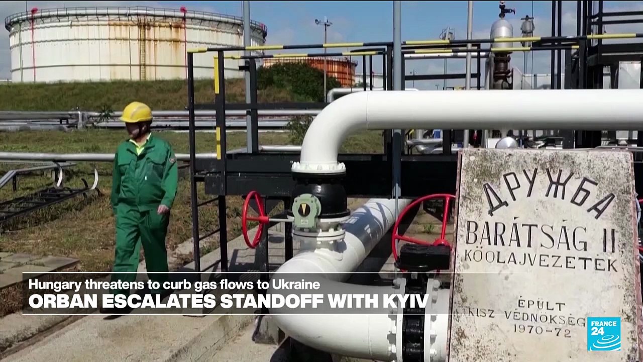 Hungary moves to restrict gas supplies to Ukraine