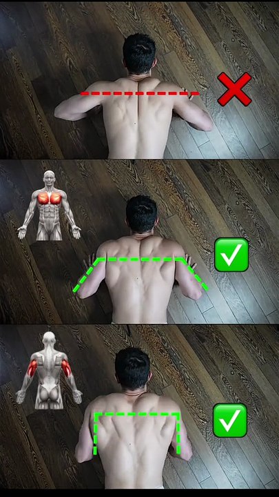Improve push-up form ! 🙏