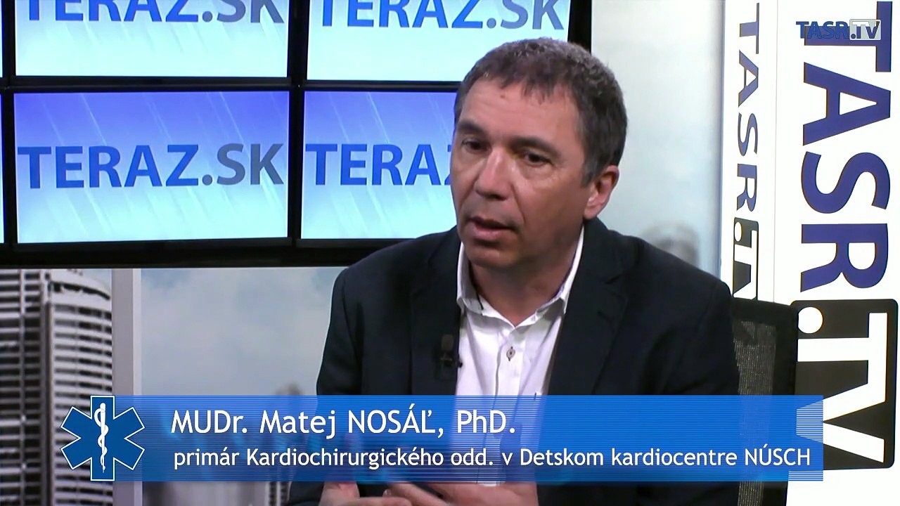 M. NOSÁĽ: S vrodenou chybou srdca sa u nás rodí takmer 500 detí ročne