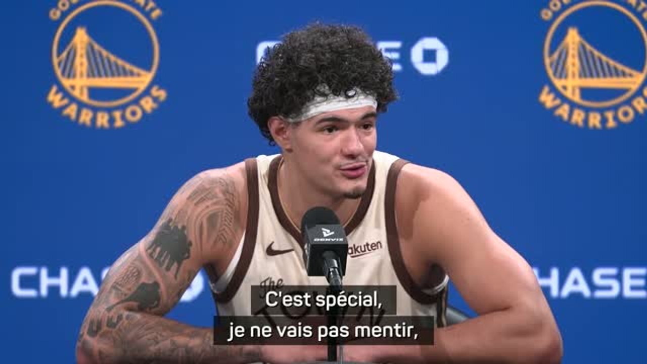 Warriors - Santos après sa performance record : "C'est spécial, je ne vais pas mentir"
