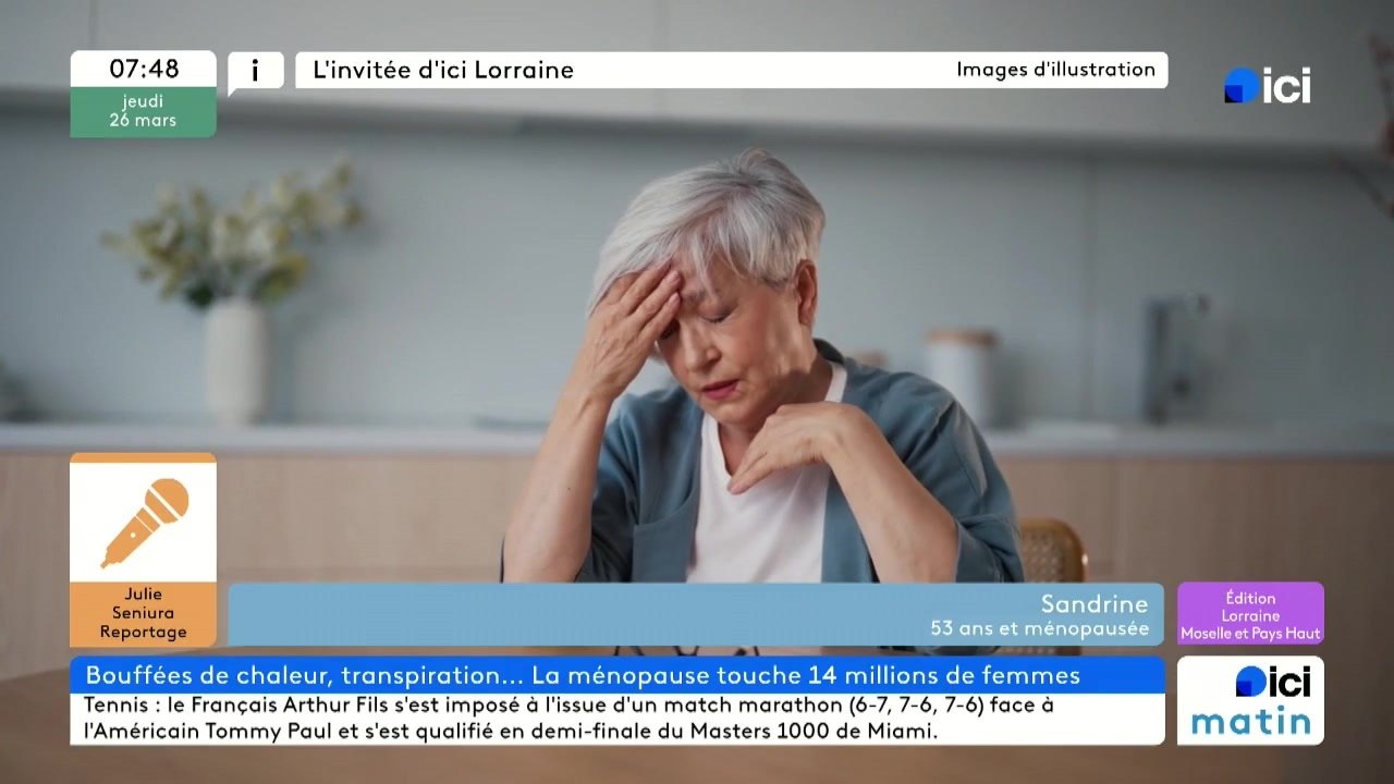 Sandrine, 53 ans, raconte sa ménopause