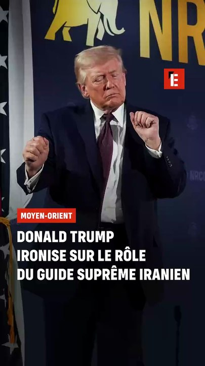 Donald Trump ironise sur le rôle du Guide suprême iranien