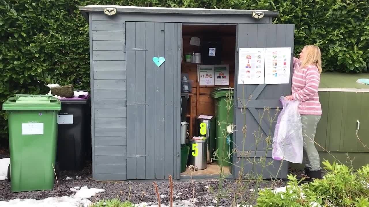 Meet The Mum Who Turned Her Front Garden Shed Into a Public Recycling Point, Recycling Over a Tonne