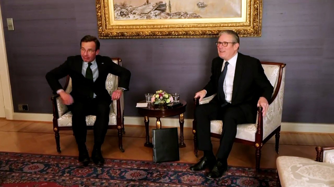Keir Starmer holds bilat with Swedish PM Ulf Kristersson
