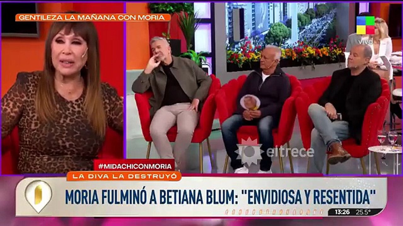 Fuerte cruce: Moria Casán apuntó contra Betiana Blum sin filtro