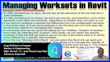 Managing and Editing worksets in Revit MEP in Urdu  Part-104