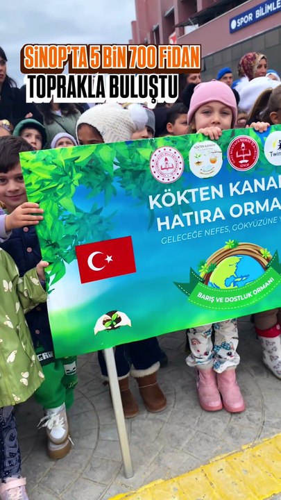 Dünya Ormancılık Günü Sinop'ta düzenlenen etkinlikle kutlandı