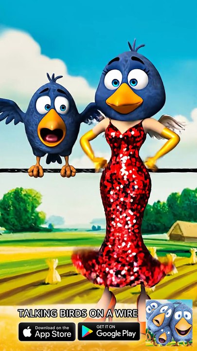 The ultimate bird GLOW UP! ✨😱 Talking Birds On A Wire Game