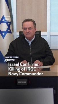 Israel Confirms Killing of IRGC Navy Commander