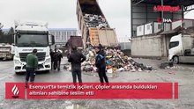 Esenyurt'te çöp kamyonundaki servet! Didik didik arandı, bulundu