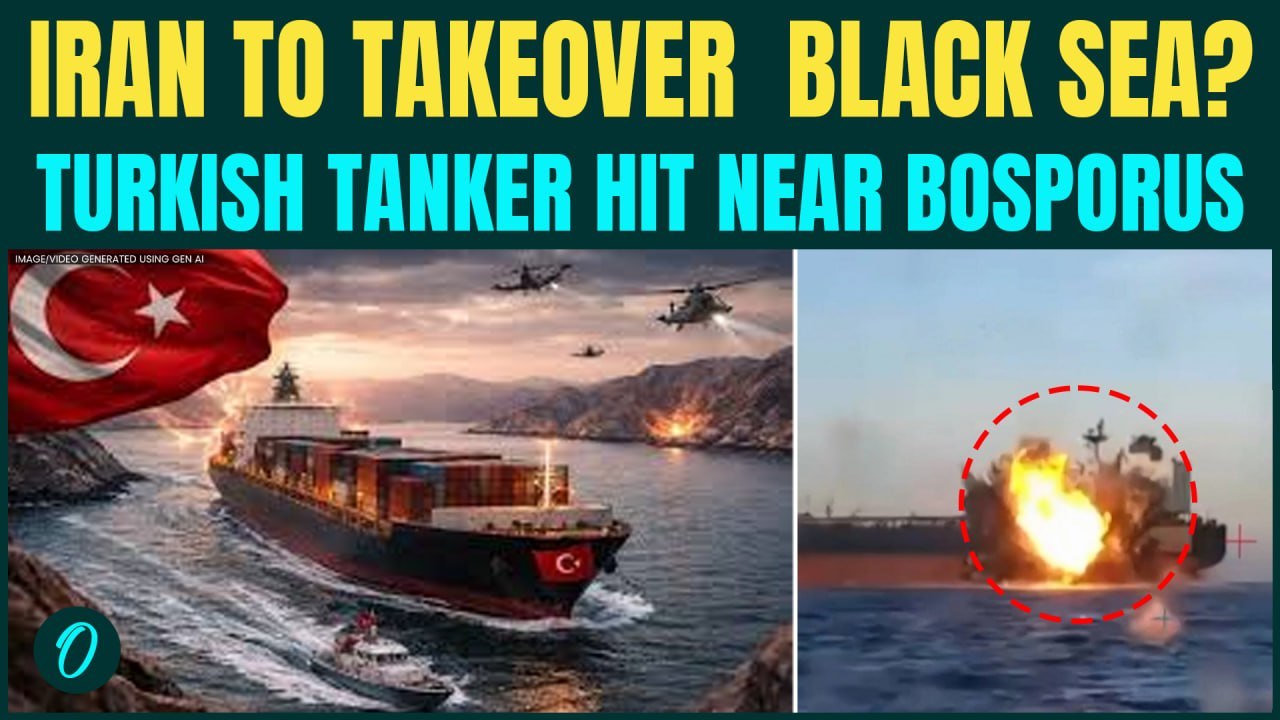 Iran War In Black Sea? Turkish Oil Tanker HIT By Iranian Drone Near Bosporus | WATCH