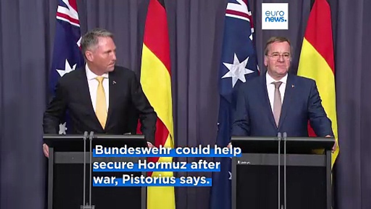 Bundeswehr could help secure Hormuz but once war ends, German defence minister says
