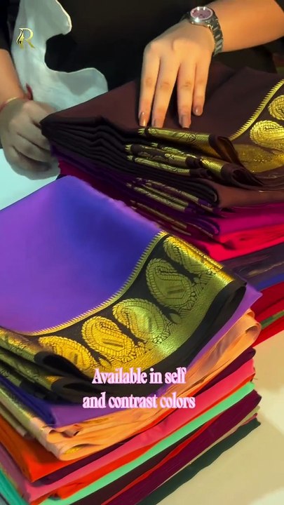 Pure Mysore silk sarees with silk mark certified in Hubli and India at Best Price 2026