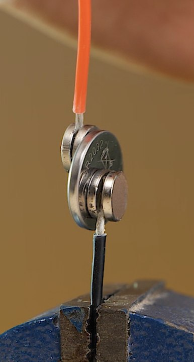 Amateur Electrician Shows Magnet Trick for Voltage!