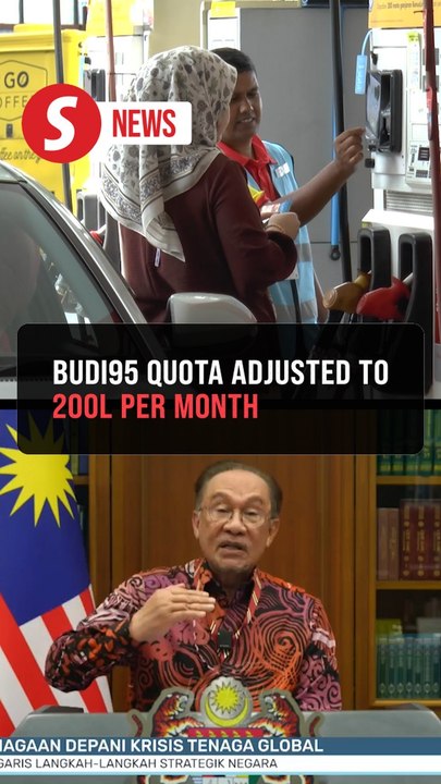 Budi95 quota temporarily adjusted to 200l per month, maintained at RM1.99, says Anwar