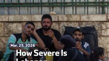 How Severe Is Lebanon Displacement Crisis?
