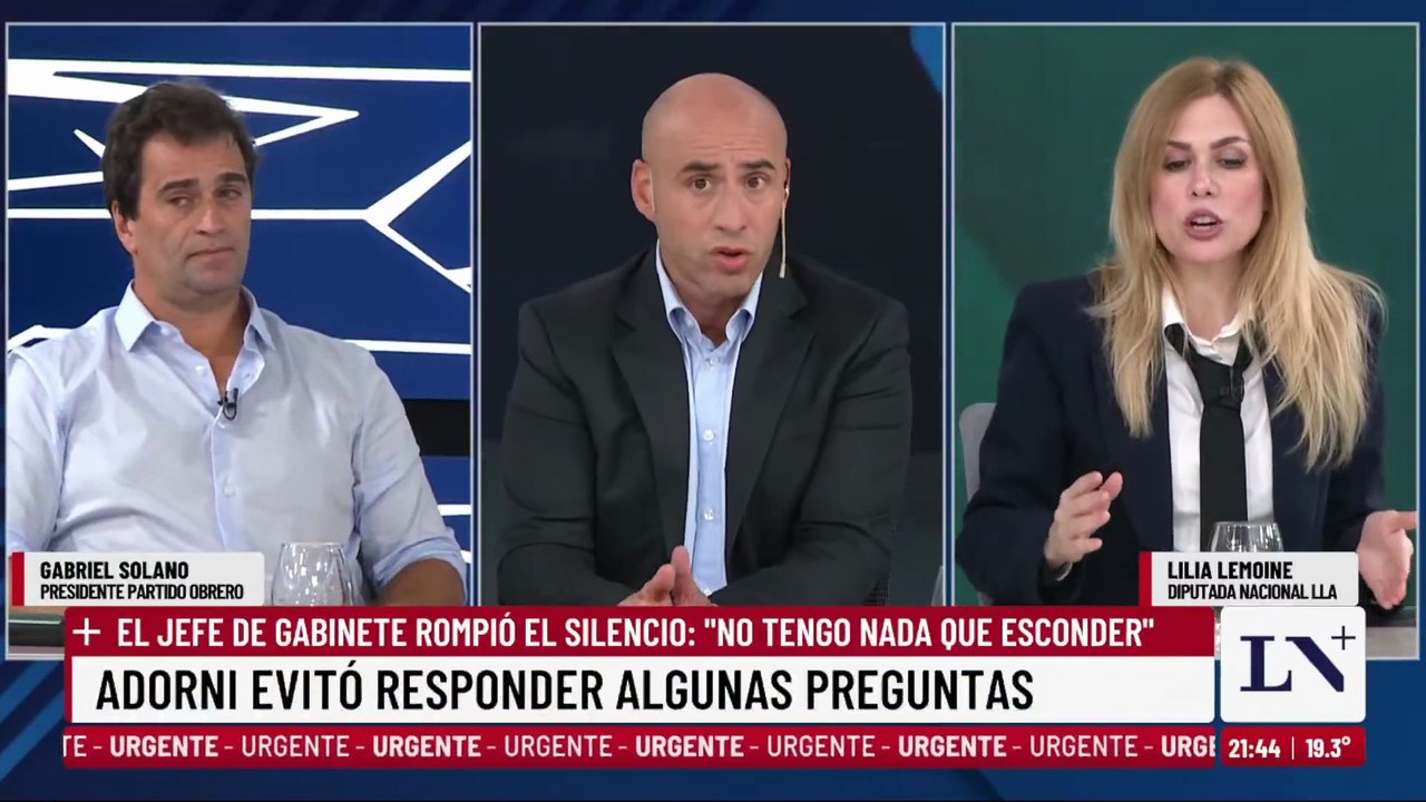 Lilia Lemoine sobre Adorni