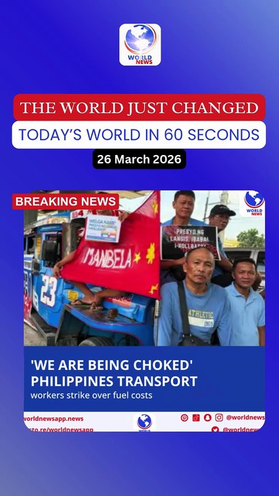 'We are being choked': Philippines transport workers strike over fuel costs