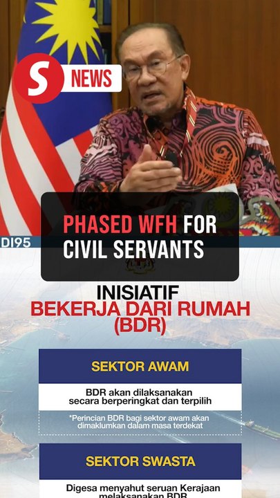 Phased WFH implementation for civil servants amid fuel supply concerns, says Anwar