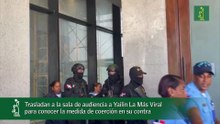 Trasladan a la sala de audiencia a Yailin La Más Viral para conocer la medida de coerción en su contra