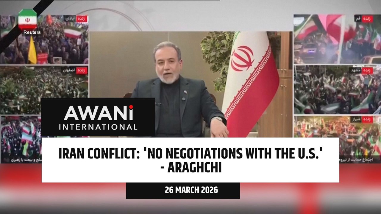 'No negotiations with the U.S.' – Araghchi