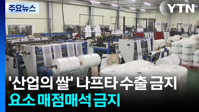 나프타 수출 금지·요소 매점매석 금지 / YTN