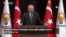 Cumhurbaşkanı Erdoğan: Kaya gibi sağlam duran bir Türkiye var