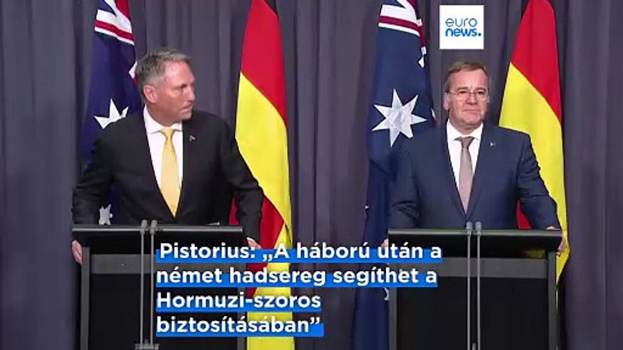 Német védelmi miniszter: a német hadsereg részt vehet a Hormuzi-szoros biztonságának fenntartásában