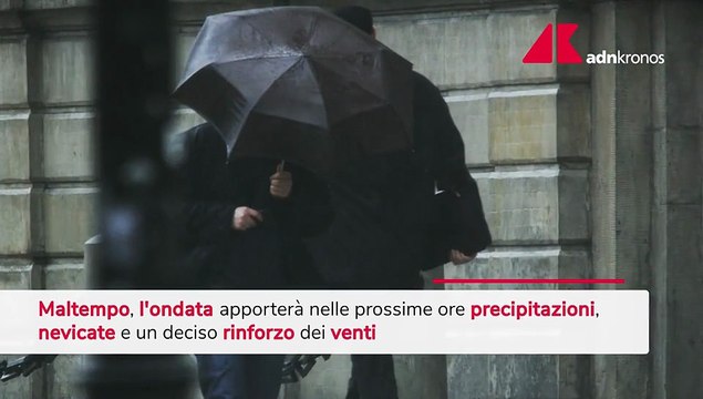 Ondata di maltempo sull'Italia, pioggia e neve: le previsioni