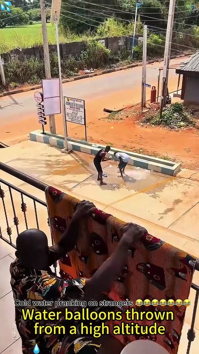 Hilarious High-Altitude Water Balloon Pranks! 🎈 | Try Not to Laugh