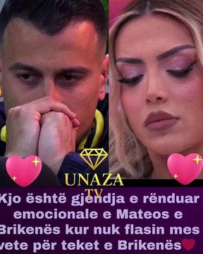 Kjo është gjendja e rënduar emocionale e Mateos e Brikenës kur nuk flasin mes vete për teket e Brikenës❤