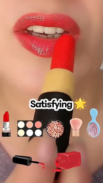 asmr 💄 EDIBLE LIPSTICK eating sounds