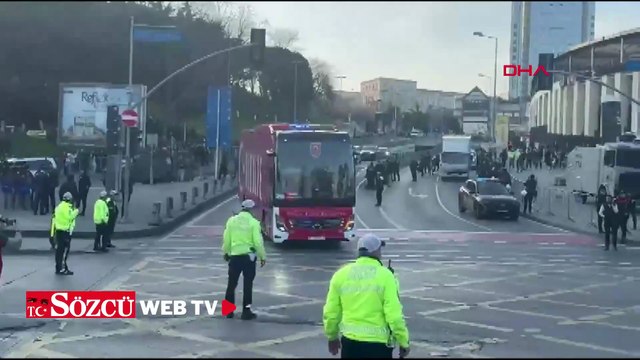 A Milli Takım, Romanya ile karşılaşacağı Beşiktaş Park'a ulaştı