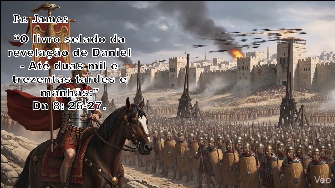 “O livro selado da revelação de Daniel - Até duas mil e trezentas tardes e manhãs” Dn 8: 26-27