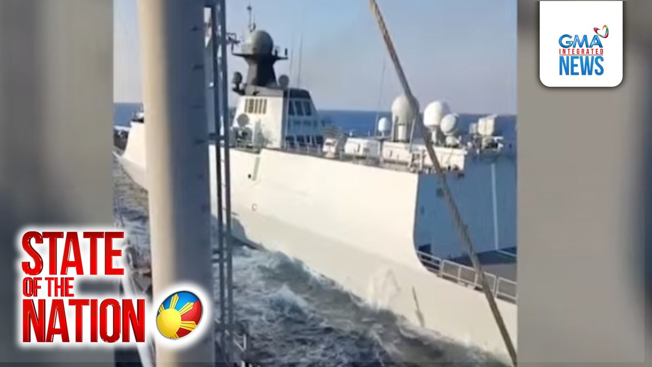 BRP Benguet ng PHL Navy at barko ng PLA Navy ng China, muntik magkabanggaan | SONA
